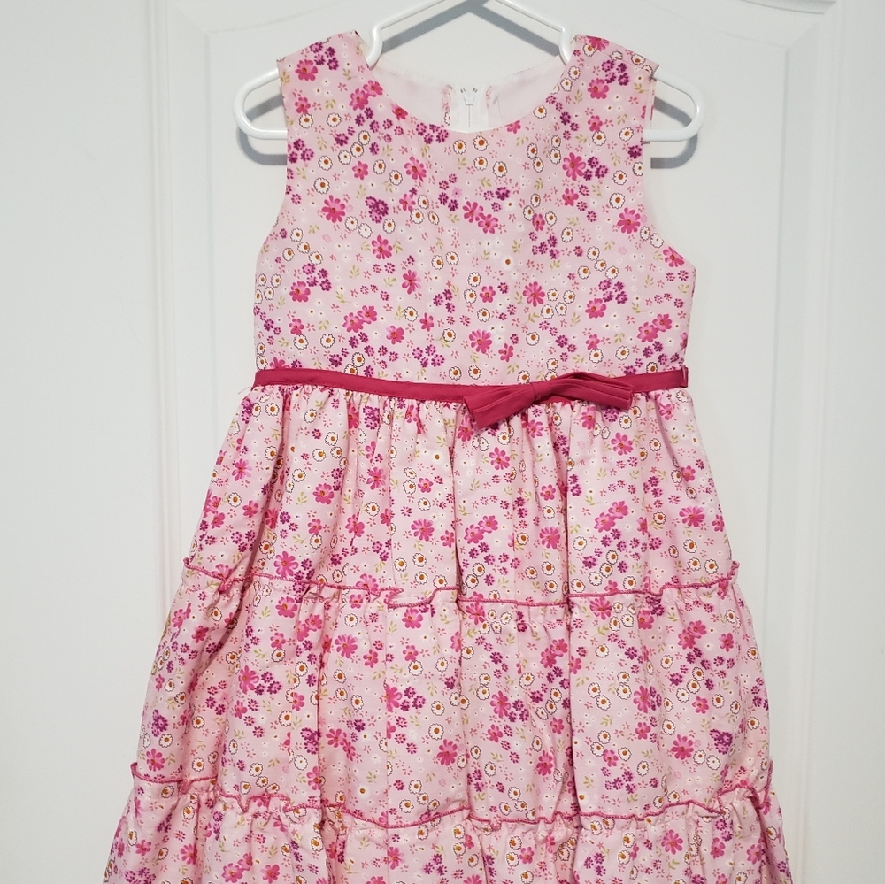 Size 4 Flower Summer Girls Dress